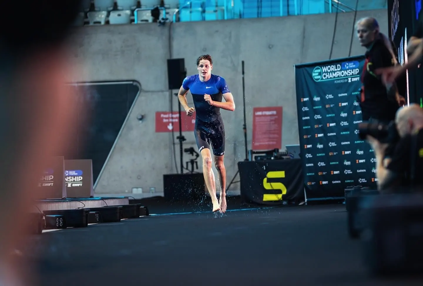 Thomas beim Start der World Championship in London